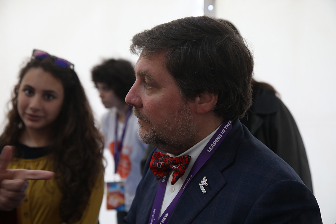 Festival della TV e dei Nuovi Media 2019_066.jpg - FESTIVAL DELLA TV E DEI NUOVI MEDIA 2019 A come Ambiente Le tematiche ambientaliste: dalla cronaca delle catastrofi naturali alla formazione di una vera e propria cultura della prevenzione. Luca Mercalli, Ermete Realacci, Angelo Robotto, Mario Tozzi con Rosy Battaglia